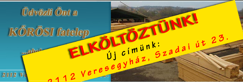 Kőrösi fatelep